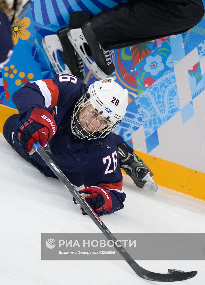 Олимпиада 2014. Хоккей. Женщины. США - Швейцария