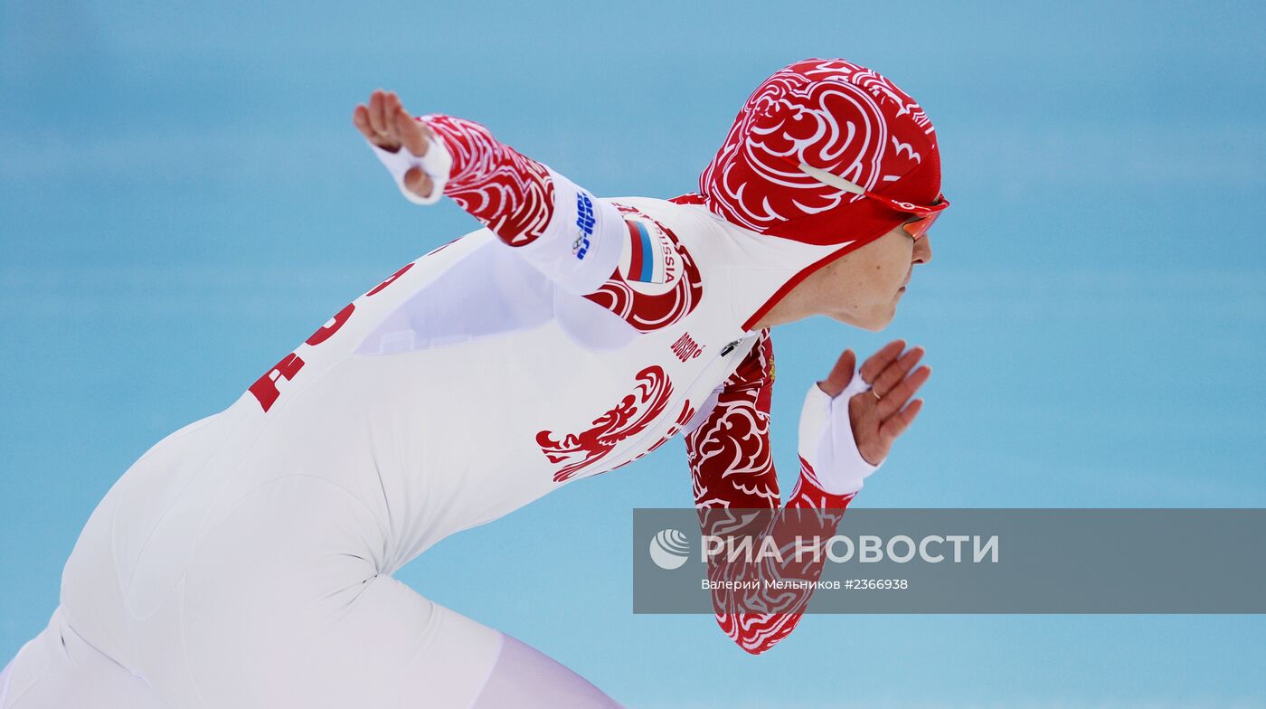 Олимпиада 2014. Конькобежный спорт. Женщины. 500 метров