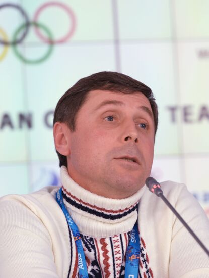 Пресс-конференция бронзового призера Олимпийских Игр 2014 Александра Смышляева