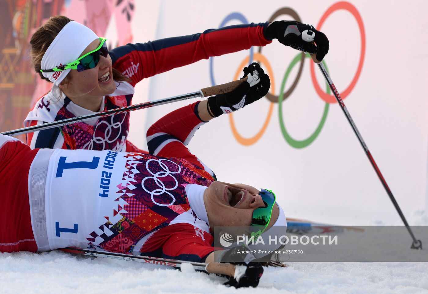 Олимпиада 2014. Лыжные гонки. Женщины. Спринт