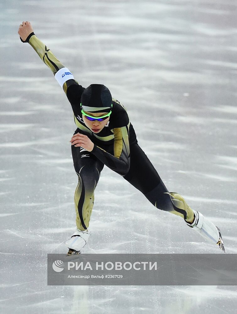Олимпиада 2014. Конькобежный спорт. Женщины. 500 метров
