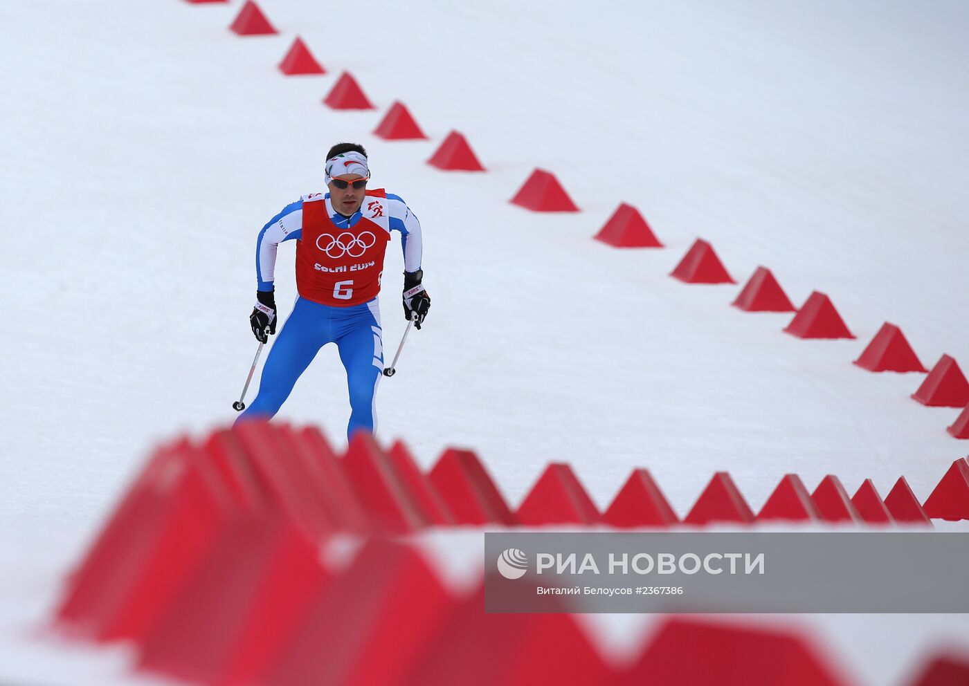 Олимпиада 2014. Лыжное двоеборье. Тренировка