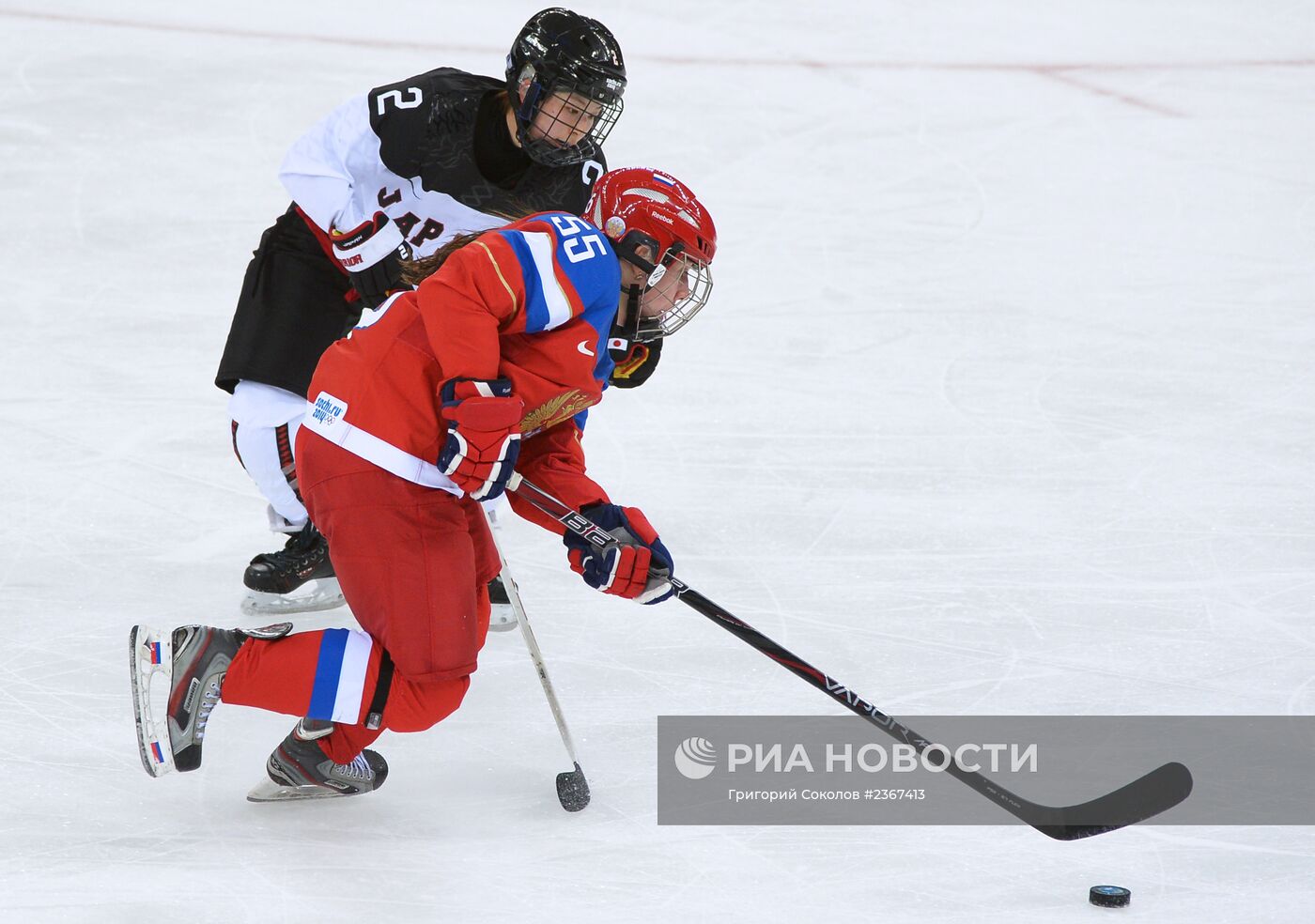 Олимпиада 2014. Хоккей. Женщины. Россия - Япония