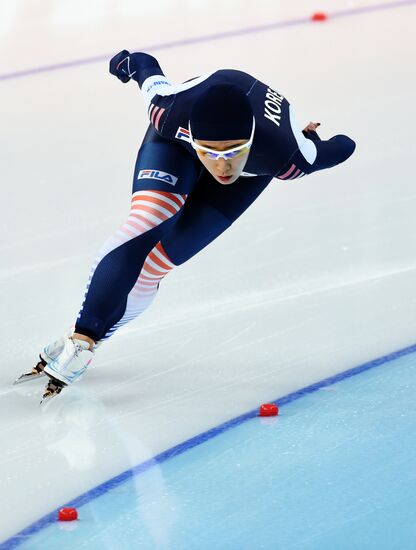Олимпиада 2014. Конькобежный спорт. Женщины. 500 метров