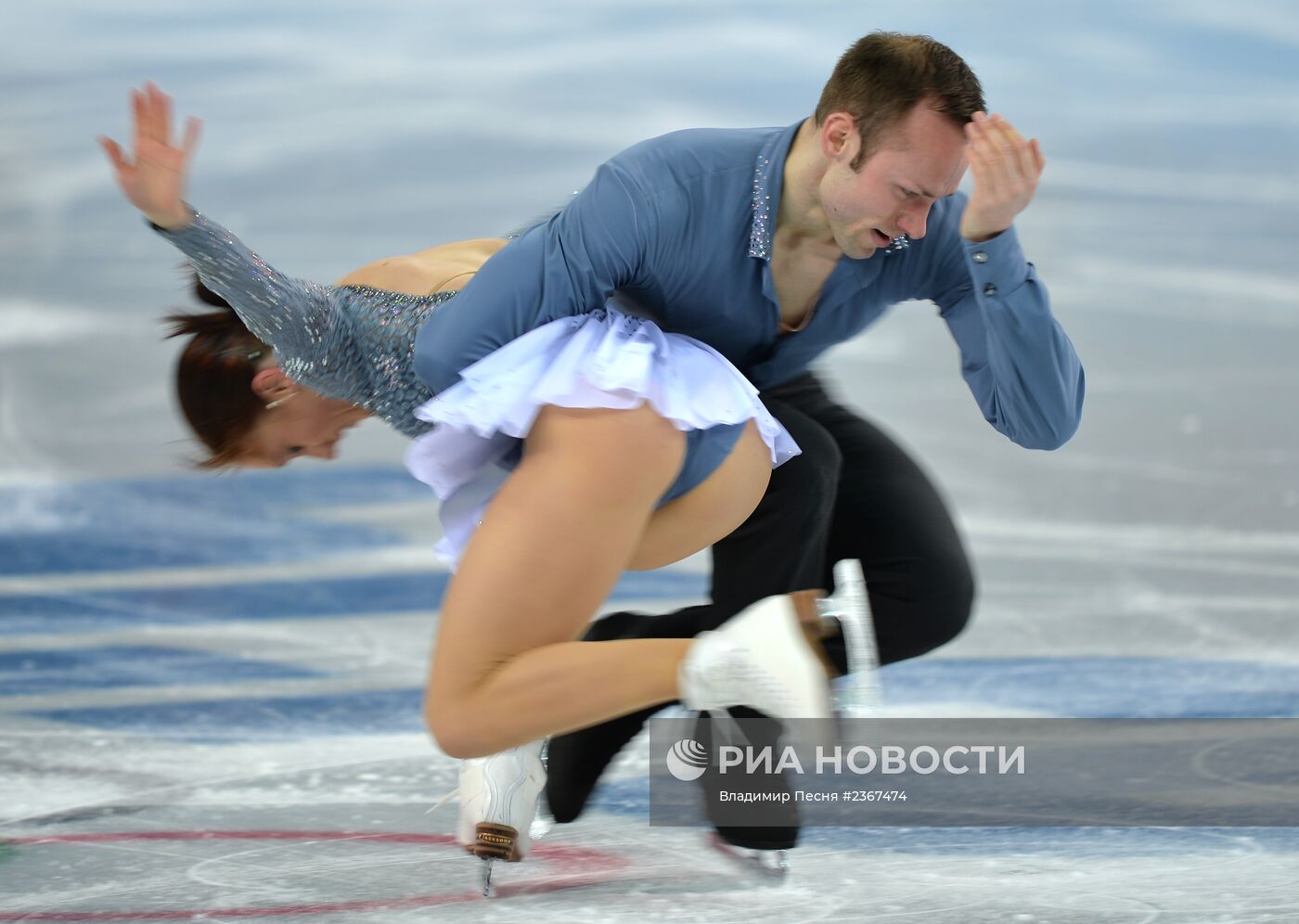 Олимпиада 2014. Фигурное катание. Пары. Короткая программа