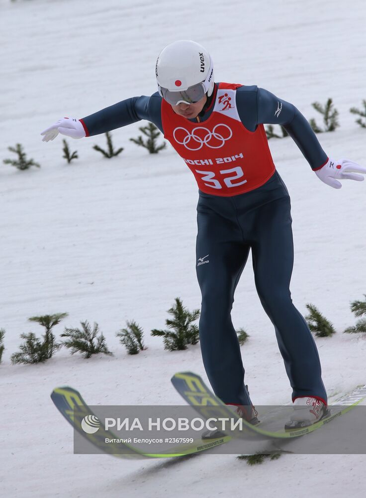 Олимпиада 2014. Лыжное двоеборье. Тренировка