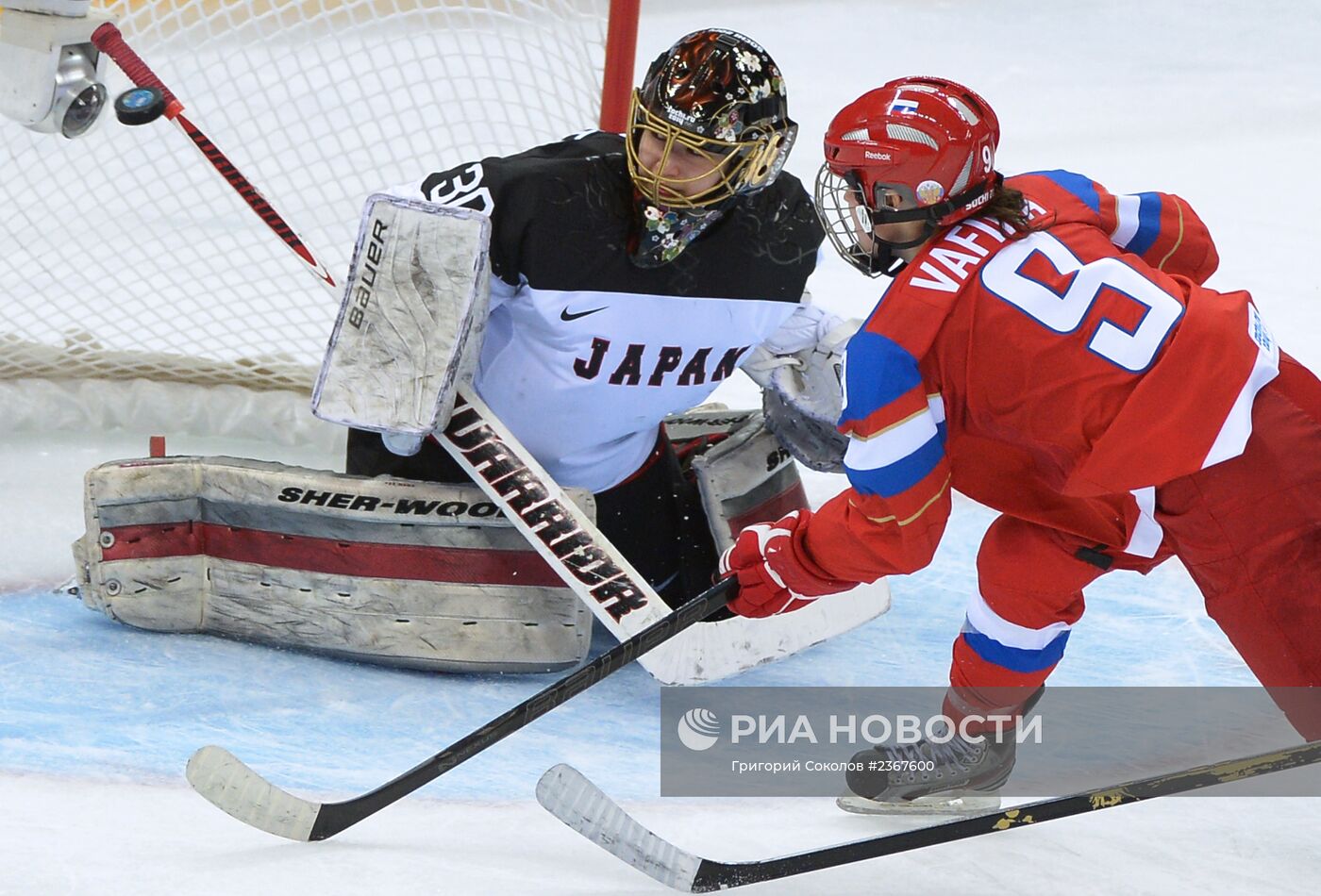 Олимпиада 2014. Хоккей. Женщины. Россия - Япония