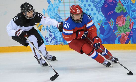 Олимпиада 2014. Хоккей. Женщины. Россия - Япония