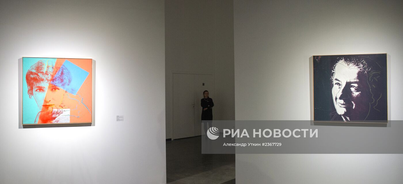 Открытие выставки "Энди Уорхол: Десять знаменитых евреев ХХ века"