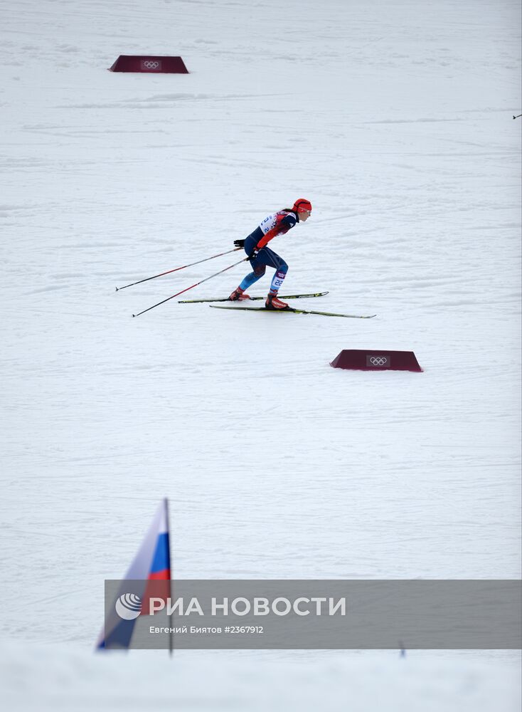 Олимпиада 2014. Лыжные гонки. Женщины. Спринт