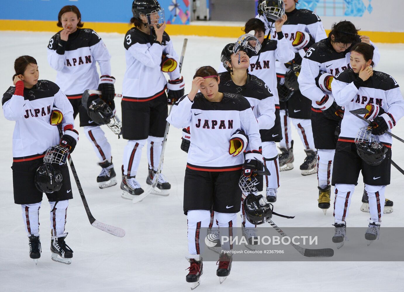 Олимпиада 2014. Хоккей. Женщины. Россия - Япония