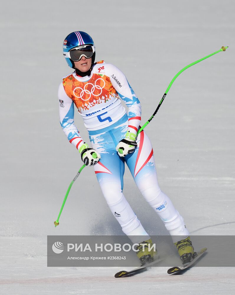 Олимпиада 2014. Горнолыжный спорт. Женщины. Скоростной спуск