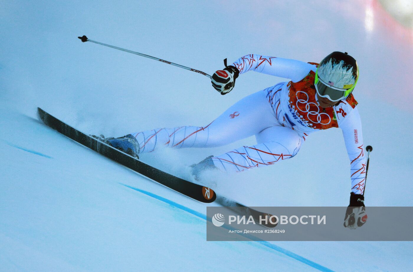 Олимпиада 2014. Горнолыжный спорт. Женщины. Скоростной спуск