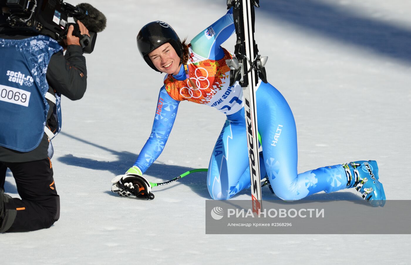 Олимпиада 2014. Горнолыжный спорт. Женщины. Скоростной спуск