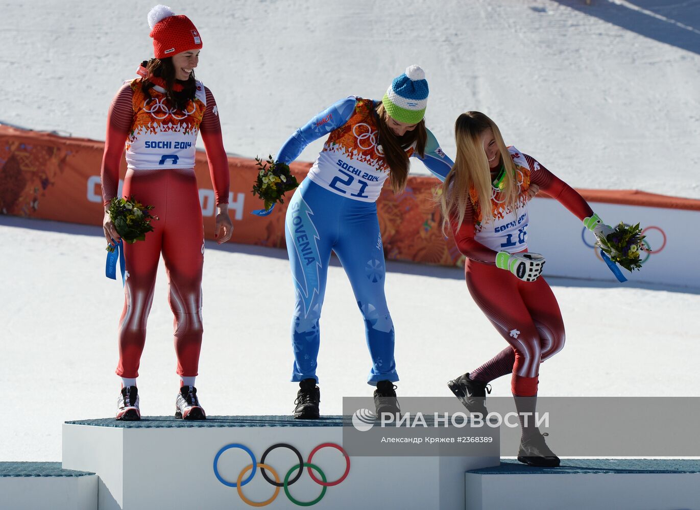 Олимпиада 2014. Горнолыжный спорт. Женщины. Скоростной спуск