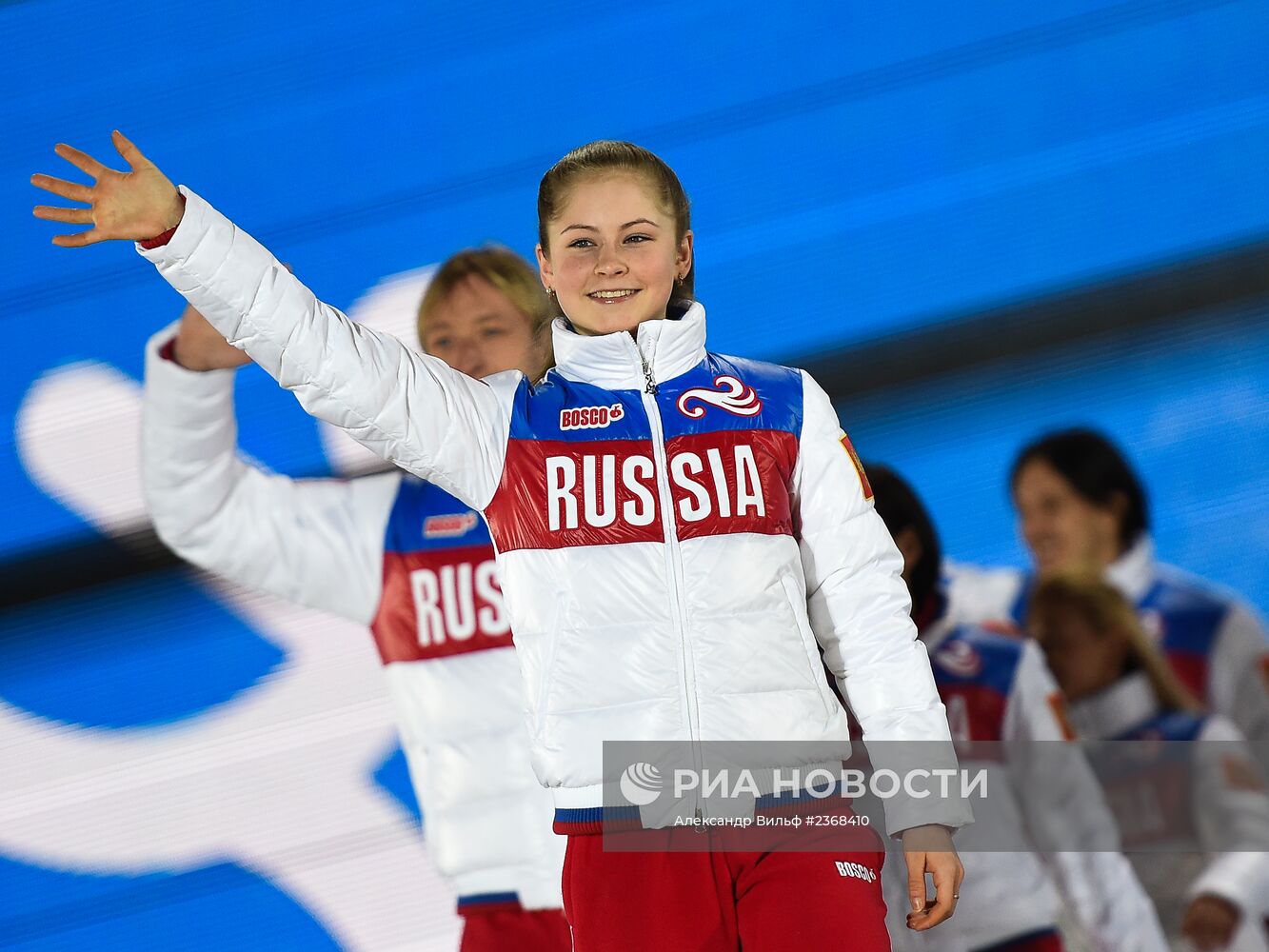 Олимпиада 2014. Церемония награждения. Третий день