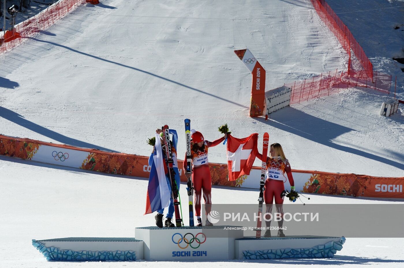 Олимпиада 2014. Горнолыжный спорт. Женщины. Скоростной спуск