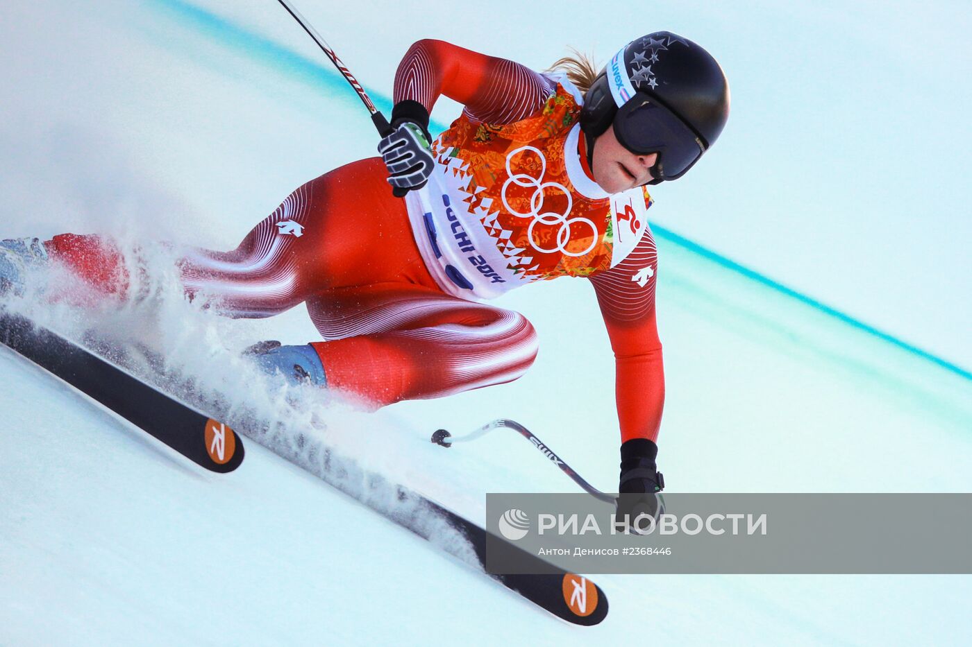 Олимпиада 2014. Горнолыжный спорт. Женщины. Скоростной спуск