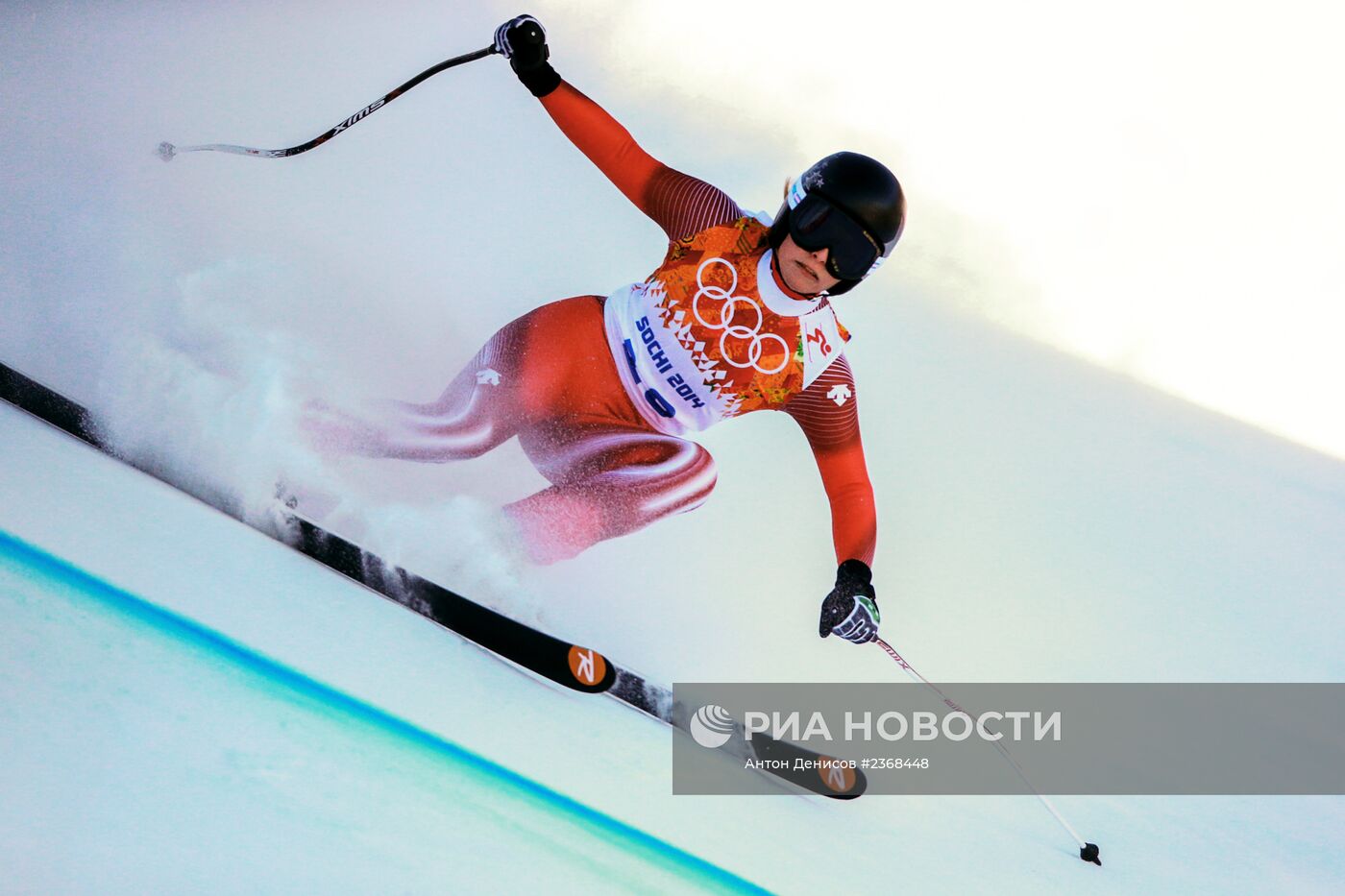 Олимпиада 2014. Горнолыжный спорт. Женщины. Скоростной спуск