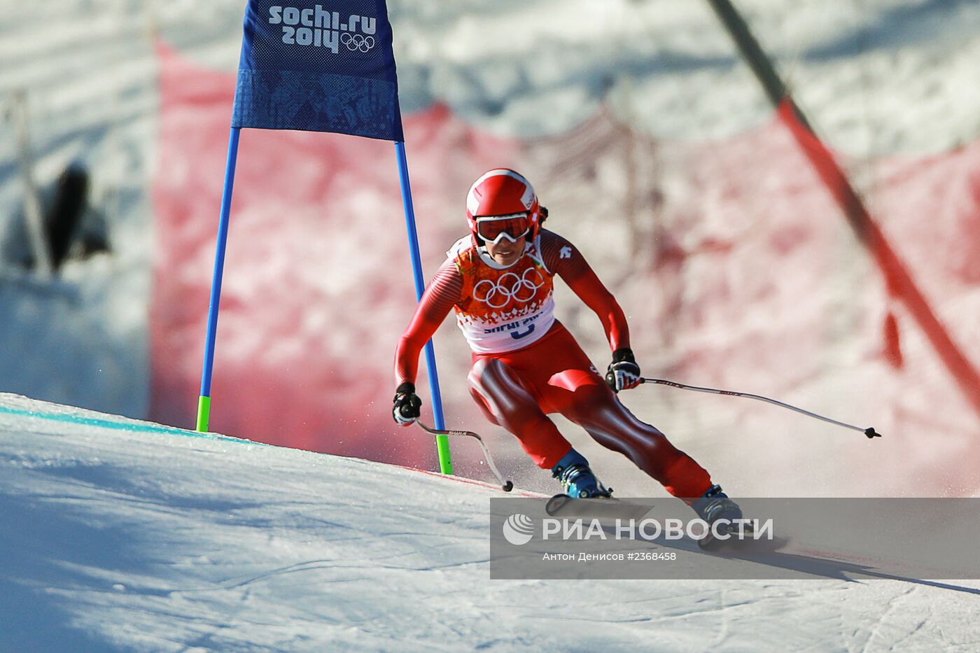 Олимпиада 2014. Горнолыжный спорт. Женщины. Скоростной спуск