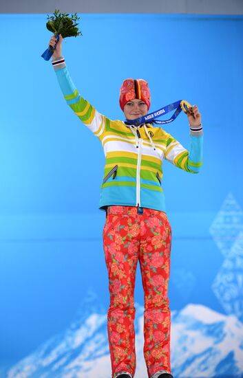 Олимпиада 2014. Церемония награждения. Пятый день
