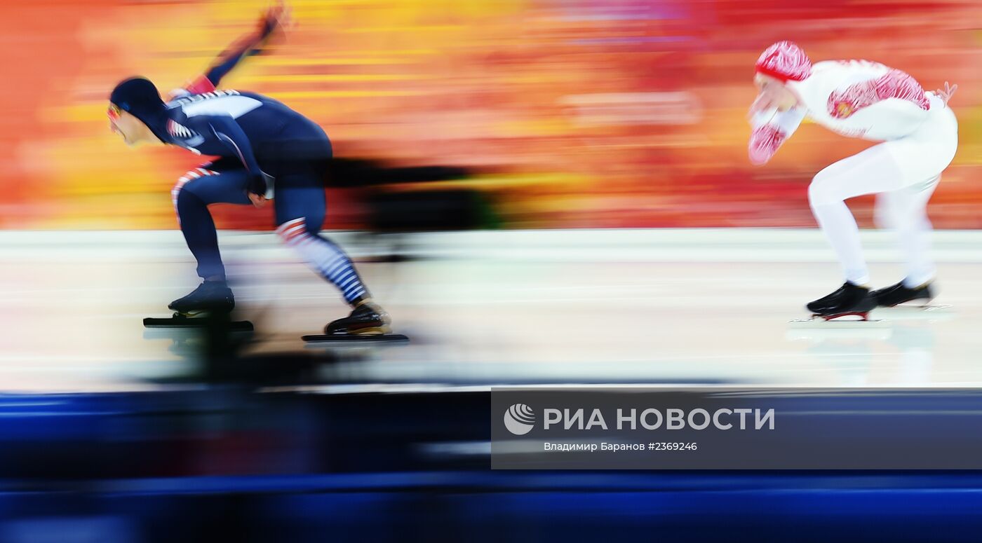 Олимпиада 2014. Конькобежный спорт. Мужчины. 1000 метров