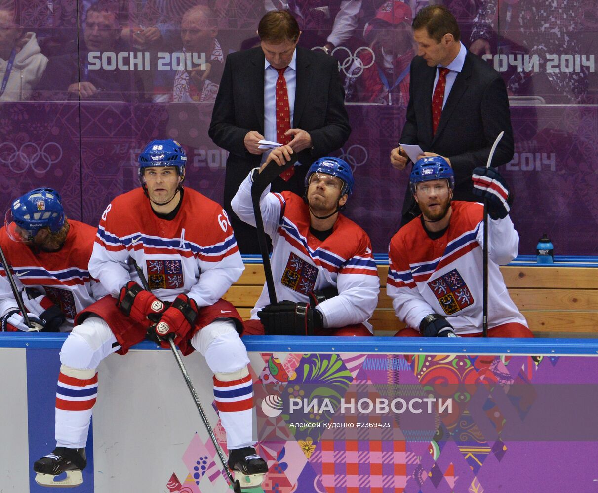 Олимпиада 2014. Хоккей. Мужчины. Чехия - Швеция
