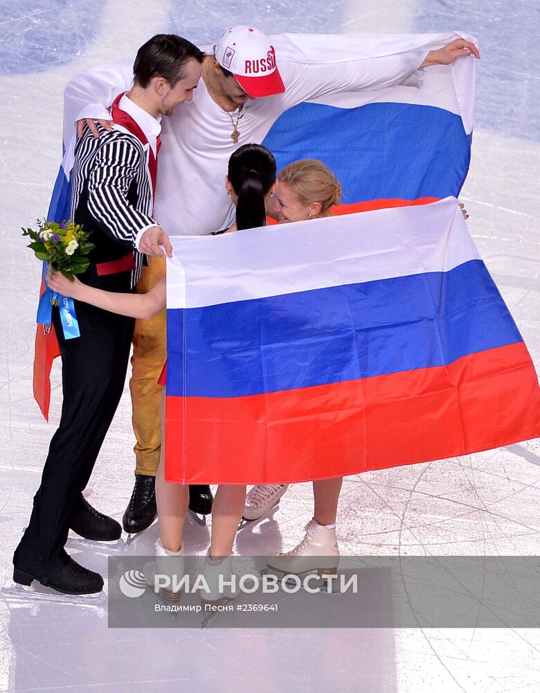 Олимпиада 2014. Фигурное катание. Пары. Произвольная программа