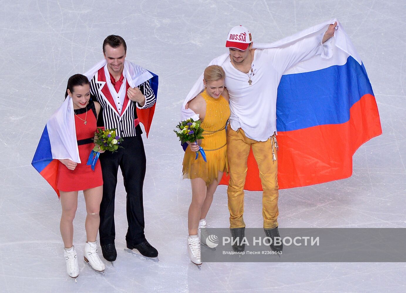 Олимпиада 2014. Фигурное катание. Пары. Произвольная программа