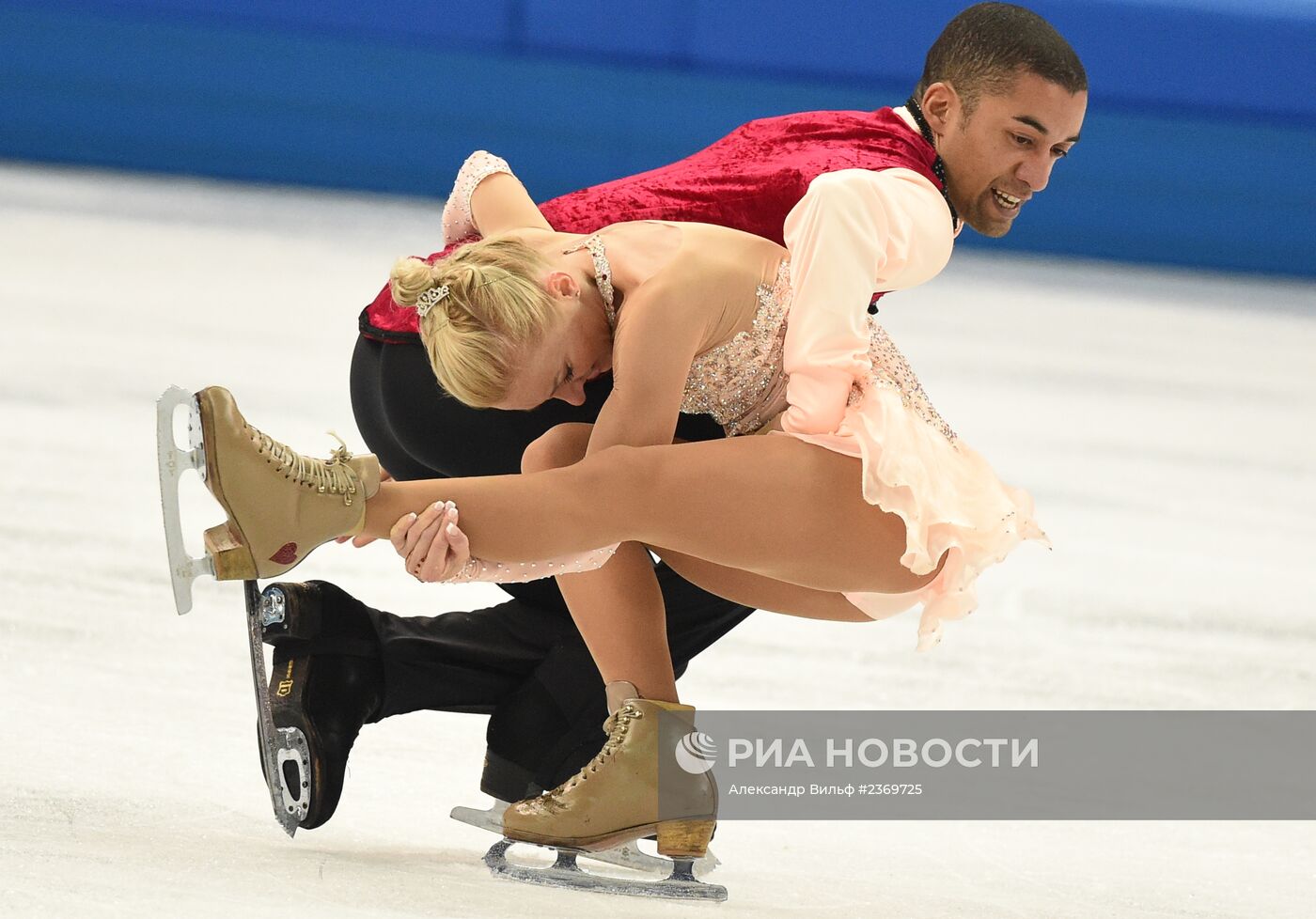 Олимпиада 2014. Фигурное катание. Пары. Произвольная программа