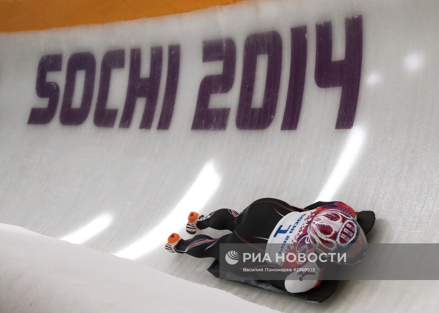 Олимпиада 2014. Скелетон. Женщины. Первый день