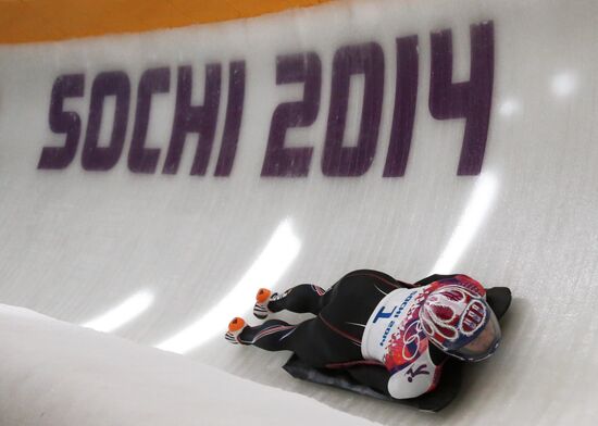 Олимпиада 2014. Скелетон. Женщины. Первый день