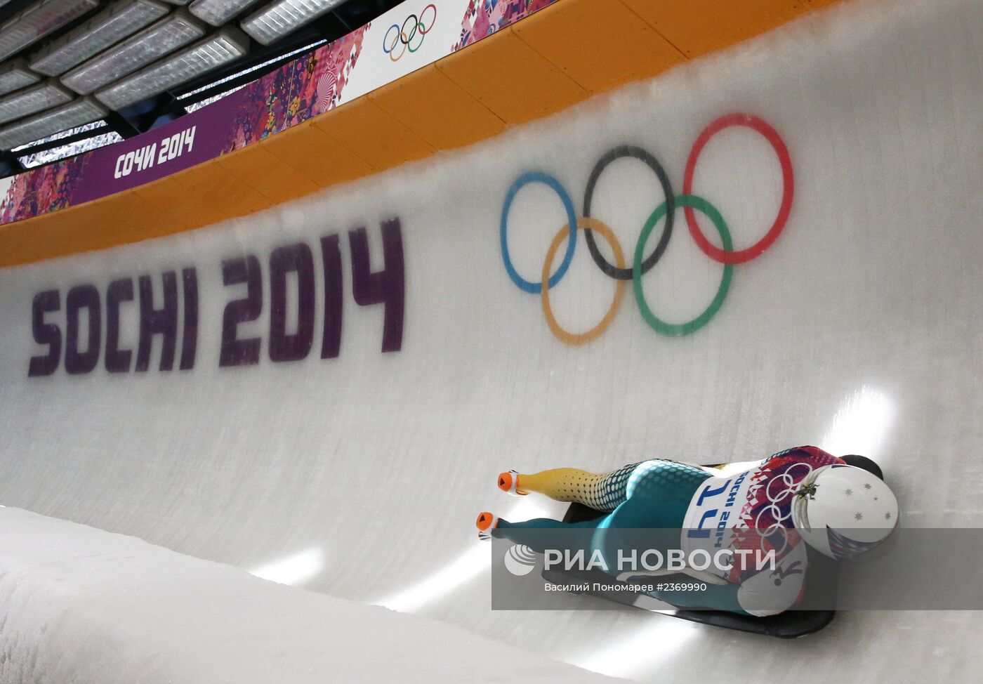 Олимпиада 2014. Скелетон. Женщины. Первый день