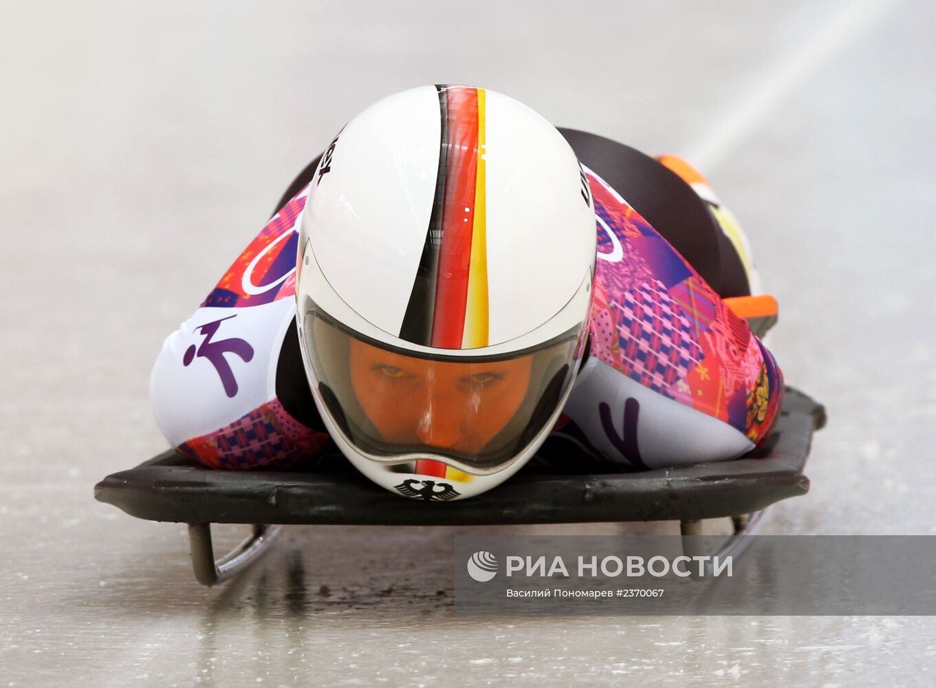 Олимпиада 2014. Скелетон. Женщины. Первый день