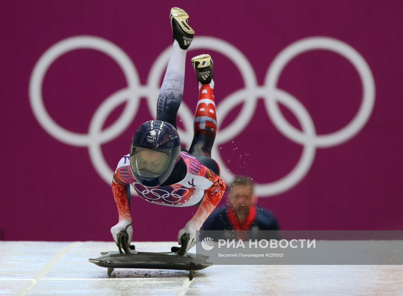 Олимпиада 2014. Скелетон. Женщины. Первый день
