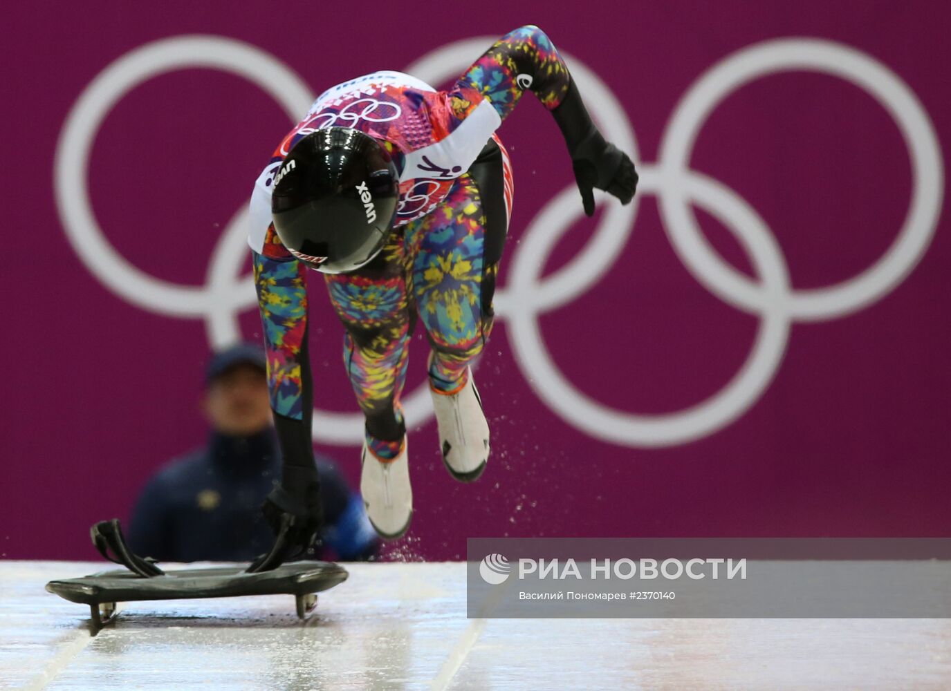 Олимпиада 2014. Скелетон. Женщины. Первый день