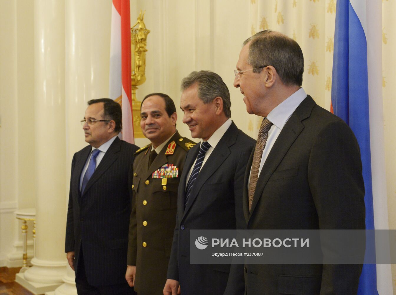 Встреча министров иностранных дел и обороны России и Египта