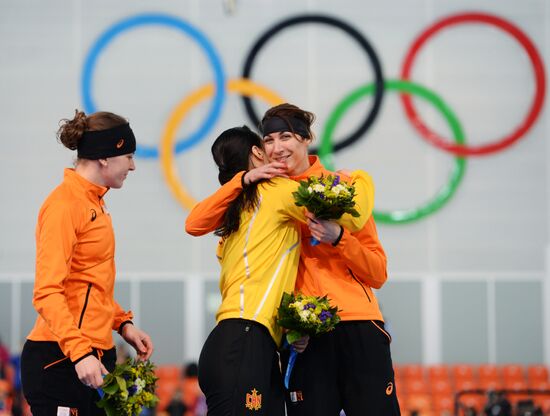 Олимпиада 2014. Конькобежный спорт. Женщины. 1000 метров