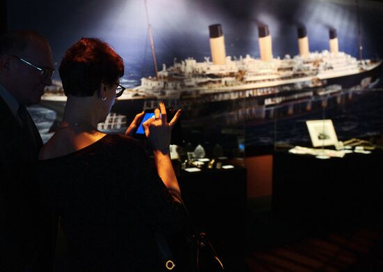 Открытие выставки "Титаник: как это было"