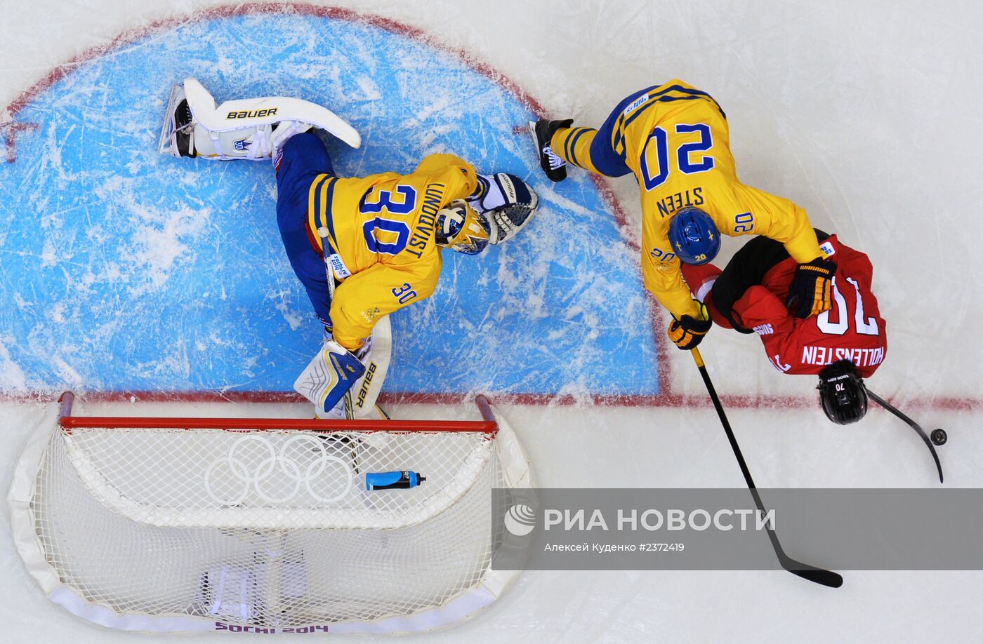 Олимпиада 2014. Хоккей. Мужчины. Швеция - Швейцария