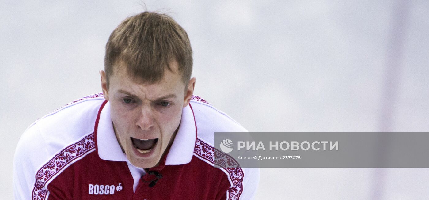 Олимпиада 2014. Керлинг. Мужчины. Пятый день