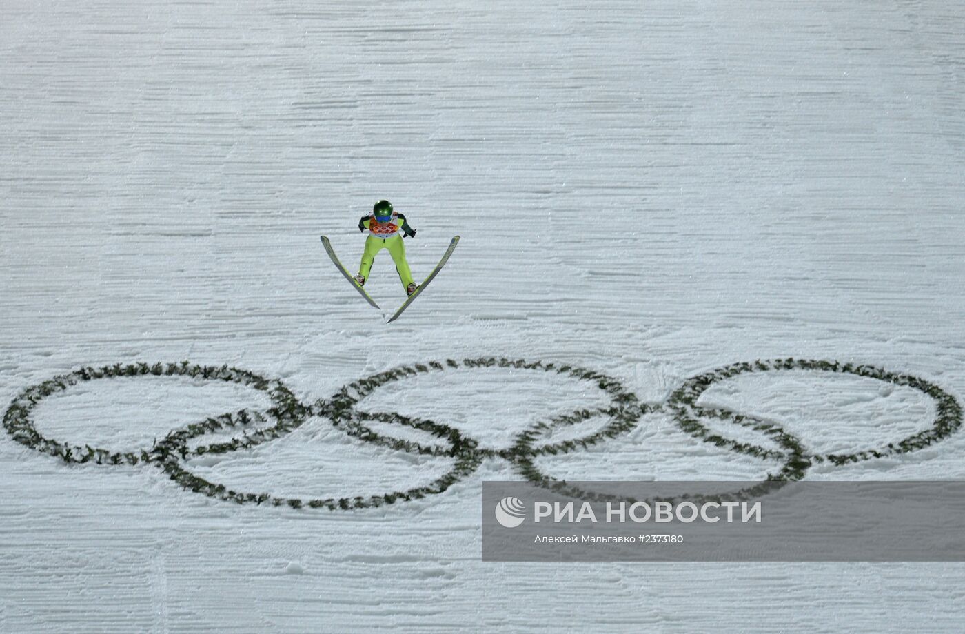Олимпиада 2014. Прыжки с трамплина. Мужчины. Большой трамплин. Квалификация