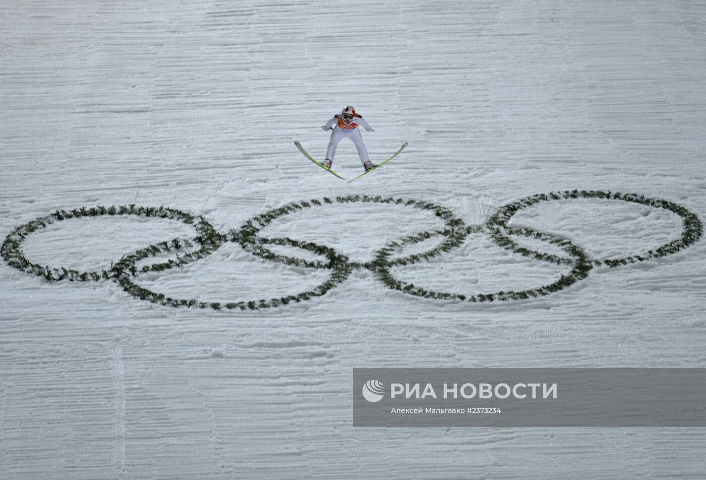 Олимпиада 2014. Прыжки с трамплина. Мужчины. Большой трамплин. Квалификация