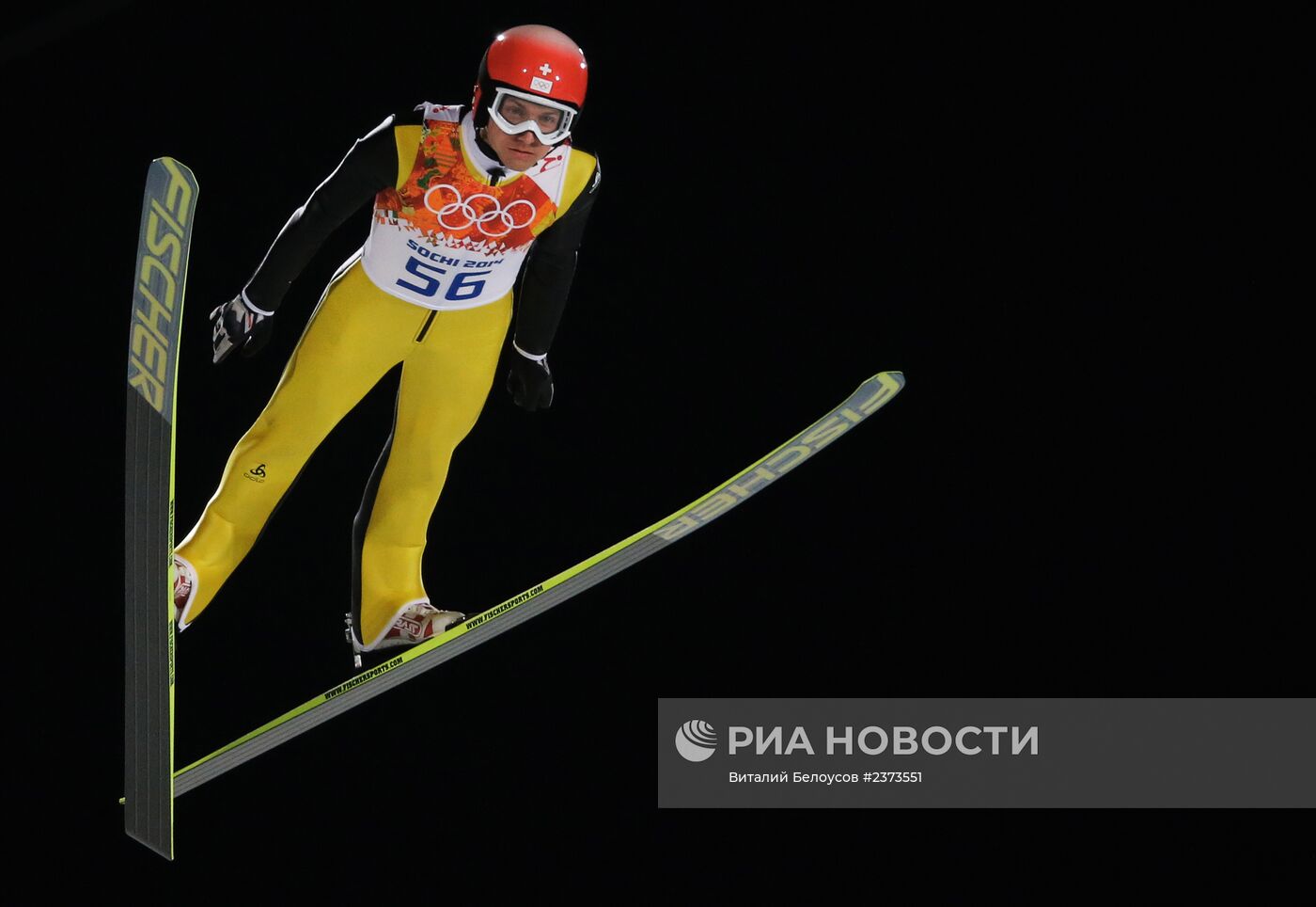 Олимпиада 2014. Прыжки с трамплина. Мужчины. Большой трамплин. Квалификация