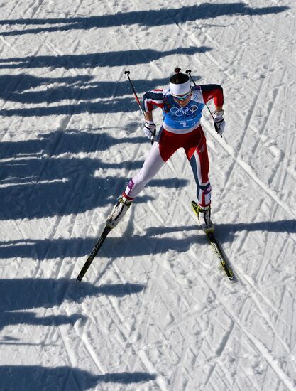 Олимпиада 2014. Лыжные гонки. Женщины. Эстафета