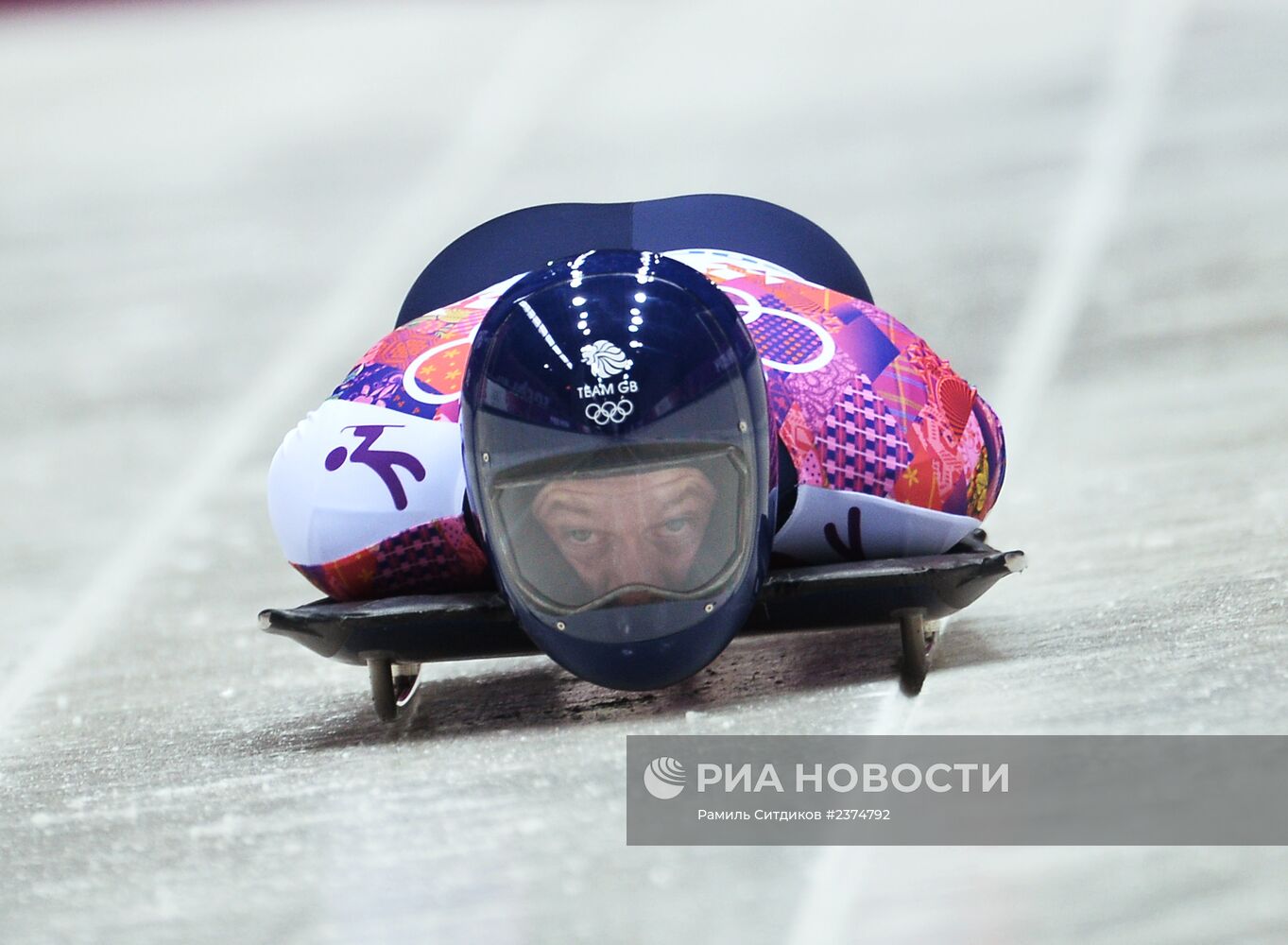 Олимпиада 2014. Скелетон. Мужчины. Второй день