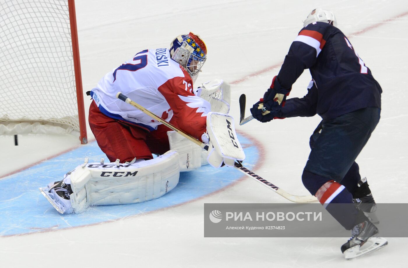 Олимпиада 2014. Хоккей. Мужчины. США - Россия