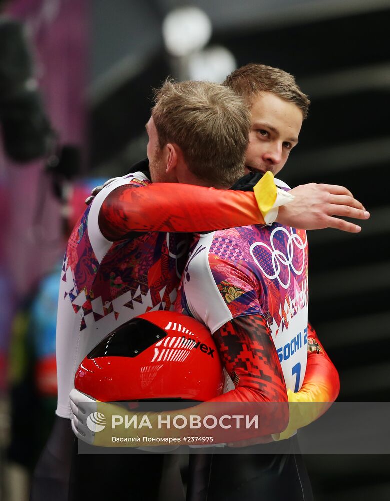 Олимпиада 2014. Скелетон. Мужчины. Второй день
