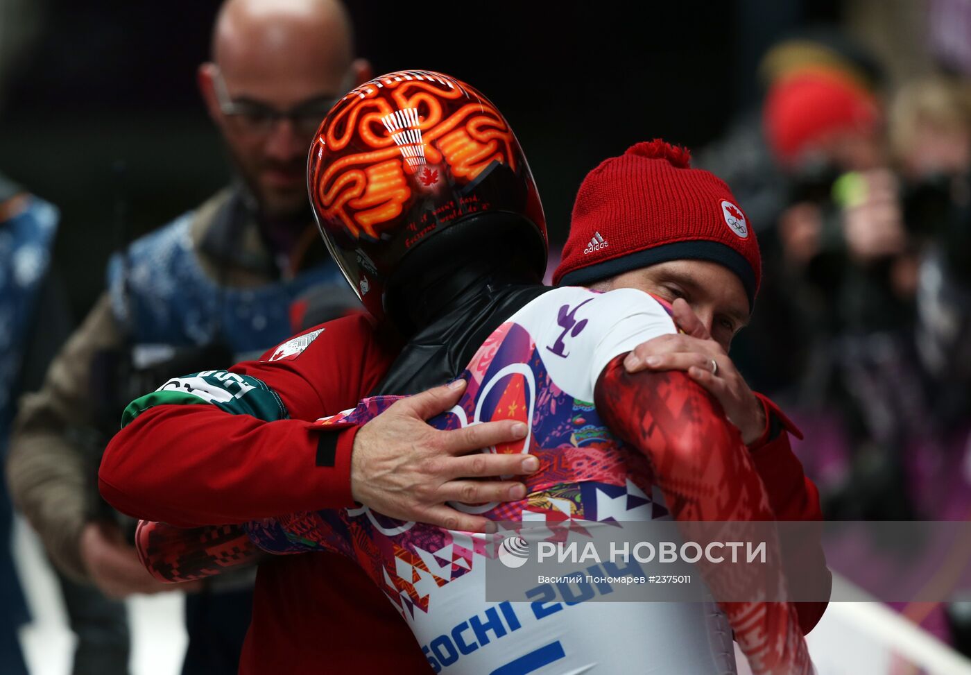 Олимпиада 2014. Скелетон. Мужчины. Второй день