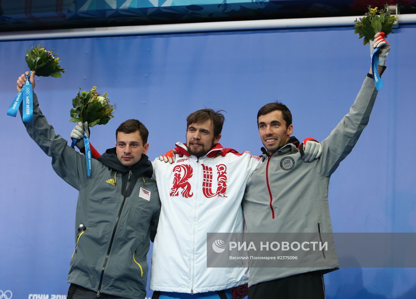 Олимпиада 2014. Скелетон. Мужчины. Второй день